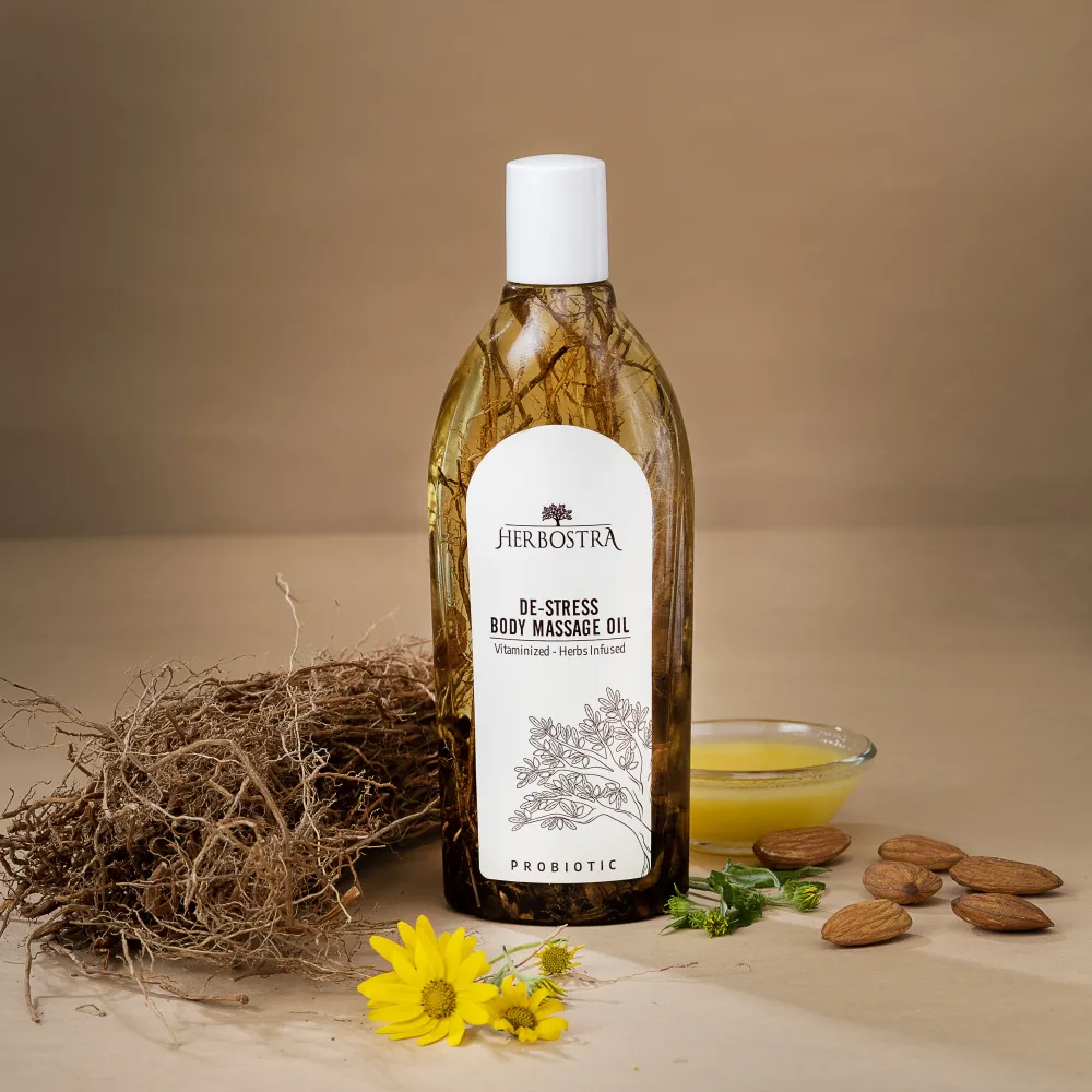 De-stress Body Massage Oil 200 ml